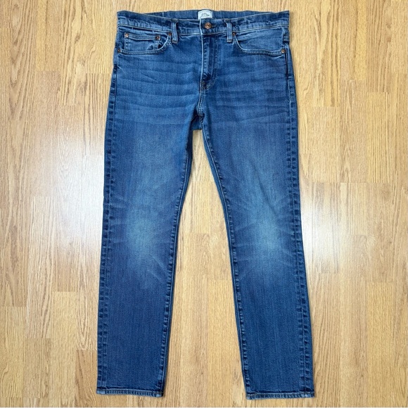 J. Crew selvedge 484 Slim fit jean Vintage Japanese stretch denim size 33 33X30 - Picture 11 of 17